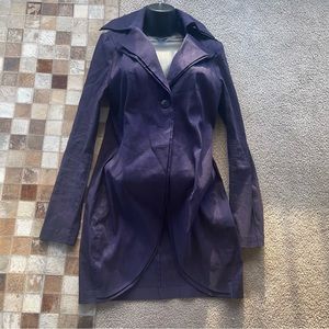 Sarah Pacini Purple Blazer